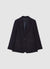 Single-breasted pinstriped jacket