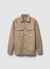 Shacket simil camoscio