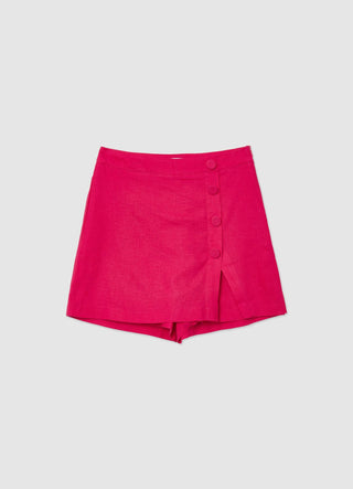 Plain trouser skirt