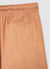Linen blend cargo shorts