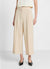 Solid colour cropped palazzo trousers