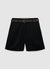 Bermuda shorts with braided belt