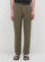 Linen-blend chino trousers