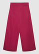Pantaloni culotte a tinta unita - M