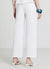 Pantalone straight con ricami