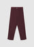 Pinstriped straight-leg trousers