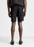 Pantaloncini jogger jacquard con coulisse