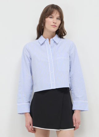 Camicia righe con taschino
