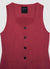 Gilet lungo svasato con bottoni