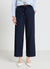 Linen blend jogger trousers