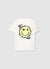 T-shirt over con stampa smile