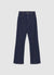 Jeans flare con nervature