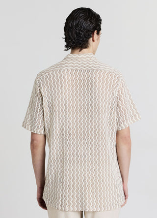Camicia lavorazioni all'uncinetto
