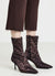 Stiefeletten mit Animal-Print