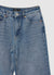 Jeans wide leg a vita alta