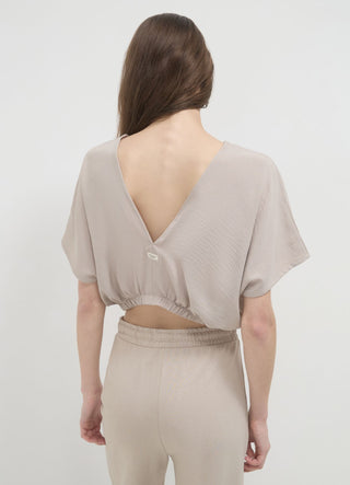 Blusa scollo a v