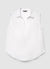 Blusa smanicata con colletto classico e scollo a V