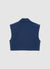 Short waistcoat with lapels and flaps