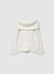 Maglia spalle scoperte pointelle