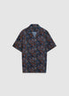 Camicia bowling a maniche corte con stampa paisley - M