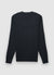 Crew neck sweater in fluffy knit