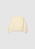 Sweter z aplikacjami kwiatowymi