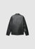 Giacca simil pelle con colletto classico e zip