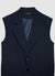 Gilet long tailleur à deux boutons